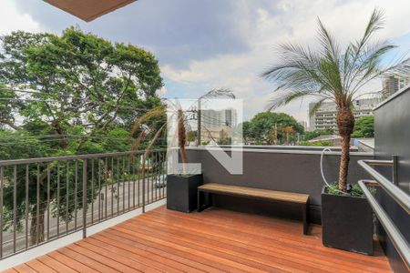 Área comum de apartamento para alugar com 1 quarto, 40m² em Santo Amaro, São Paulo