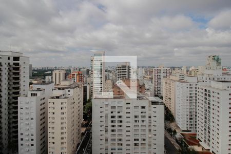 Vista da Sala de apartamento à venda com 2 quartos, 110m² em Jardim Paulista, São Paulo