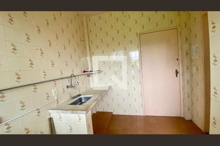 Cozinha de apartamento à venda com 2 quartos, 55m² em Alto Caiçaras, Belo Horizonte