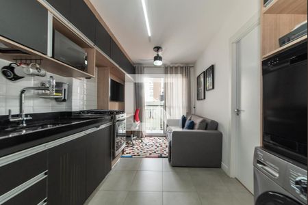 Apartamento para alugar com 28m², 1 quarto e sem vagaSala - Cozinha Integrada