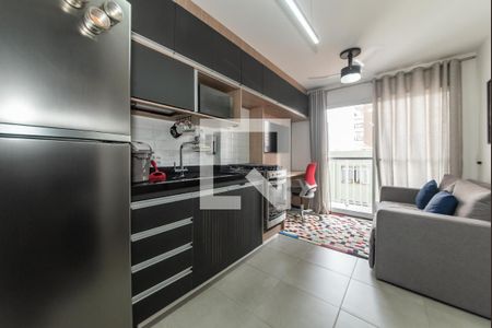 Apartamento para alugar com 28m², 1 quarto e sem vagaSala - Cozinha Integrada