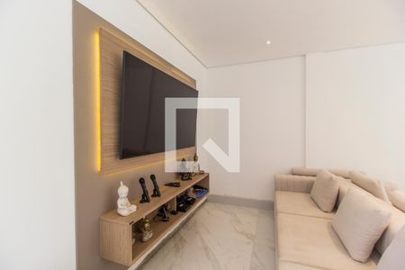 Sala de TV de casa de condomínio à venda com 4 quartos, 554m² em Alphaville, Santana de Parnaíba