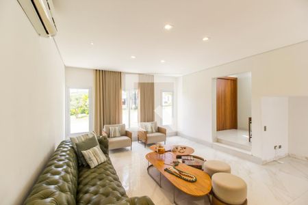 Sala de casa de condomínio à venda com 4 quartos, 554m² em Alphaville, Santana de Parnaíba