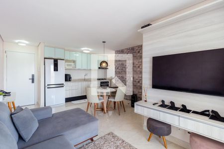 Sala de apartamento à venda com 3 quartos, 68m² em Catumbi, São Paulo