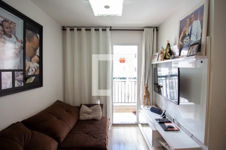 Sala de apartamento para alugar com 2 quartos, 44m² em Jardim Norma, São Paulo