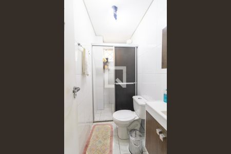 Banheiro Social de apartamento para alugar com 1 quarto, 34m² em Cajuru, Curitiba