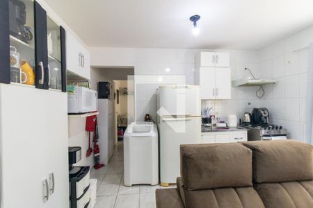 Sala/Cozinha de apartamento para alugar com 1 quarto, 34m² em Cajuru, Curitiba