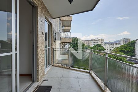 Sala Varanda de apartamento à venda com 2 quartos, 75m² em Tijuca, Rio de Janeiro