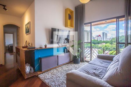Sala de Estar de apartamento à venda com 3 quartos, 149m² em Vila Clementino, São Paulo