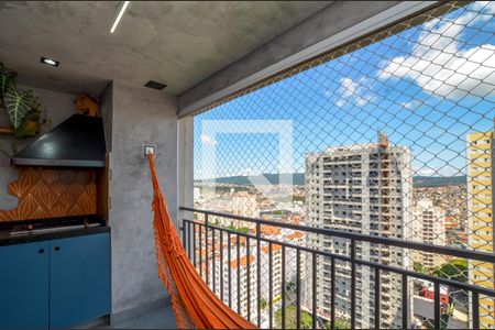 Varanda da Sala de apartamento à venda com 2 quartos, 66m² em Centro, Guarulhos