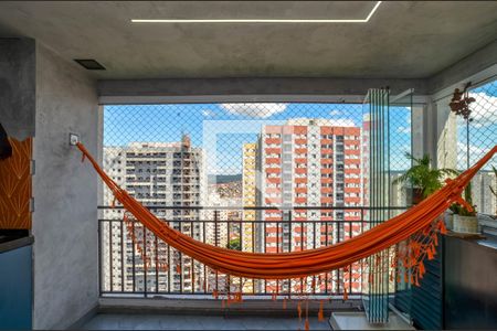 Varanda da Sala de apartamento à venda com 2 quartos, 66m² em Centro, Guarulhos