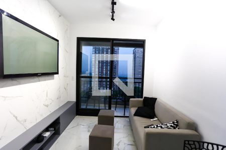 Sala de apartamento para alugar com 2 quartos, 40m² em Jardim Panorama, São Paulo