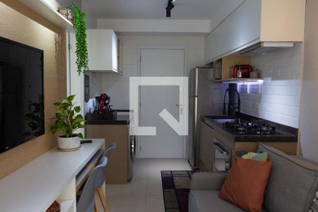 Sala de apartamento para alugar com 1 quarto, 30m² em Ferreira, São Paulo