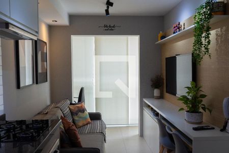 Sala de apartamento para alugar com 1 quarto, 30m² em Ferreira, São Paulo