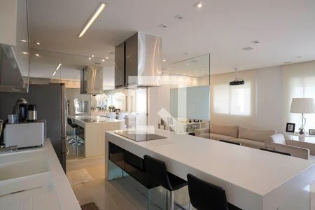 Cozinha de apartamento à venda com 3 quartos, 127m² em Santa Paula, São Caetano do Sul