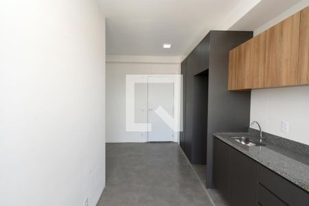 Cozinha de apartamento à venda com 2 quartos, 38m² em Veleiros, São Paulo