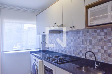 Cozinha e Área de Serviço de apartamento para alugar com 1 quarto, 43m² em Assunção, São Bernardo do Campo