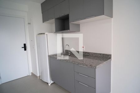 Cozinha de kitnet/studio à venda com 1 quarto, 25m² em Pinheiros, São Paulo