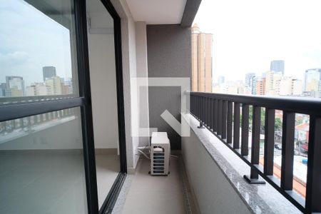 Varanda de kitnet/studio à venda com 1 quarto, 25m² em Pinheiros, São Paulo