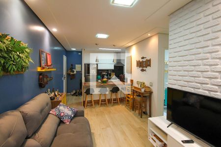 Sala de apartamento à venda com 3 quartos, 86m² em Jardim Ibitirama, São Paulo