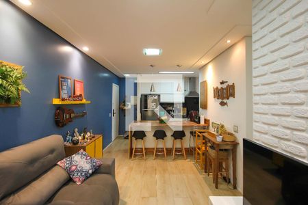 Sala de apartamento à venda com 3 quartos, 86m² em Jardim Ibitirama, São Paulo