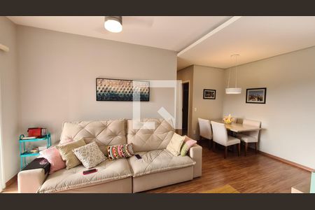 Sala de apartamento à venda com 2 quartos, 66m² em Jardim Flórida, Jundiaí