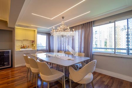 Sala de apartamento à venda com 4 quartos, 353m² em Paraíso do Morumbi, São Paulo