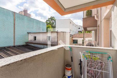 Varanda da sala  de apartamento à venda com 2 quartos, 51m² em Centro , Diadema