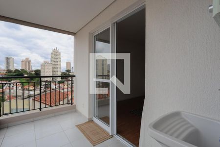 Studio - Varanda/Área de serviço de kitnet/studio à venda com 1 quarto, 28m² em Lauzane Paulista, São Paulo