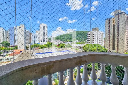 Varanda de apartamento para alugar com 3 quartos, 140m² em Pitangueiras, Guarujá