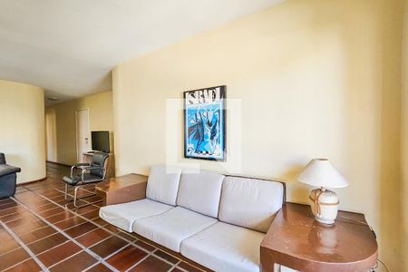 Sala de apartamento para alugar com 3 quartos, 140m² em Pitangueiras, Guarujá