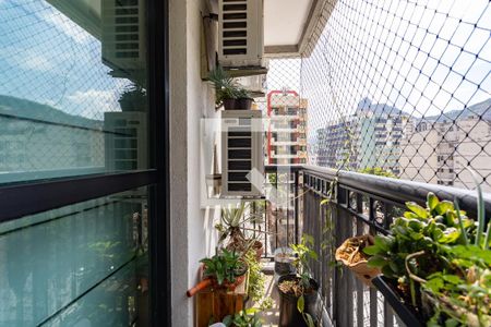Varanda da Sala de apartamento à venda com 4 quartos, 111m² em Botafogo, Rio de Janeiro