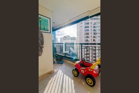 Varanda da Sala de apartamento para alugar com 2 quartos, 70m² em Jardim Parque Morumbi, São Paulo