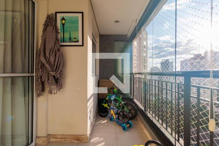 Varanda da Sala de apartamento para alugar com 2 quartos, 70m² em Jardim Parque Morumbi, São Paulo