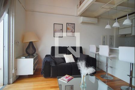 Sala de apartamento para alugar com 1 quarto, 97m² em Moinhos de Vento, Porto Alegre