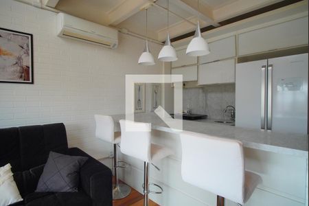 Cozinha de apartamento para alugar com 1 quarto, 97m² em Moinhos de Vento, Porto Alegre