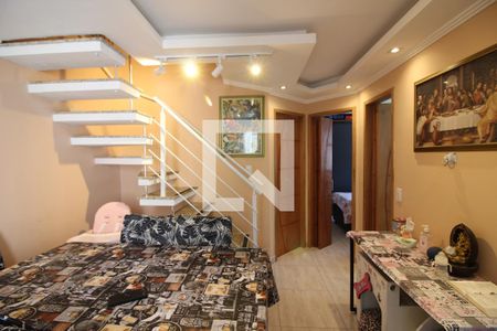 Sala de apartamento à venda com 2 quartos, 84m² em Nova Petrópolis, São Bernardo do Campo