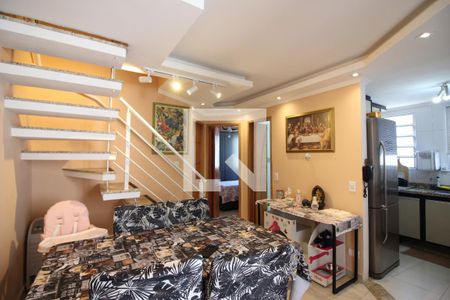 Sala de apartamento à venda com 2 quartos, 84m² em Nova Petrópolis, São Bernardo do Campo
