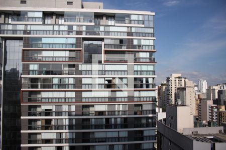 Vista da Varanda - 14º andar de kitnet/studio para alugar com 1 quarto, 24m² em Jardim Paulista, São Paulo