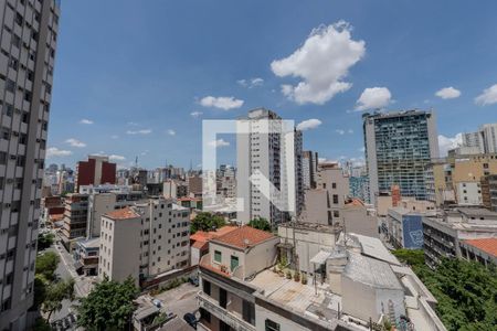 Vista da Sala de apartamento à venda com 1 quarto, 39m² em Bela Vista, São Paulo