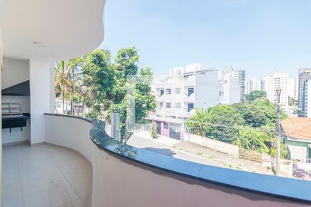 Varanda Gourmet de apartamento à venda com 3 quartos, 127m² em Paraíso, Santo André