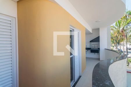 Varanda Gourmet de apartamento à venda com 3 quartos, 127m² em Paraíso, Santo André
