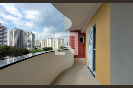 Varanda de apartamento à venda com 3 quartos, 168m² em Paraíso, Santo André