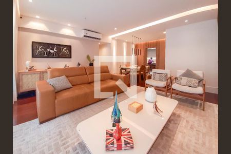 Sala de apartamento para alugar com 2 quartos, 150m² em Barra da Tijuca, Rio de Janeiro