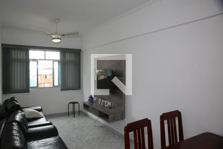 Sala de apartamento para alugar com 1 quarto, 75m² em Vila Tupi, Praia Grande