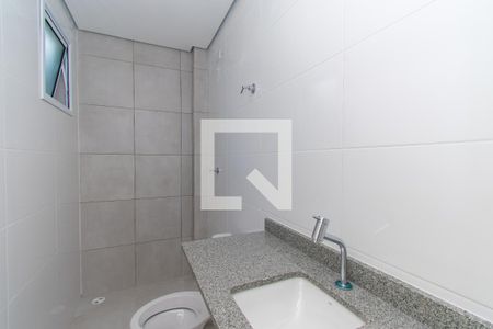 Banheiro de kitnet/studio à venda com 1 quarto, 34m² em Vila Ema, São Paulo