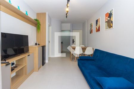 Sala de apartamento para alugar com 1 quarto, 41m² em Liberdade, São Paulo