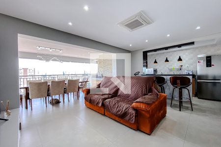 Sala de apartamento à venda com 3 quartos, 119m² em Belém, São Paulo