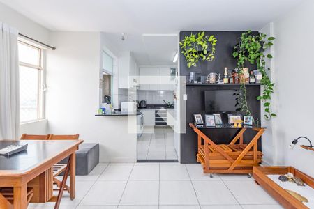 Sala de apartamento à venda com 2 quartos, 55m² em Jardim America, Belo Horizonte
