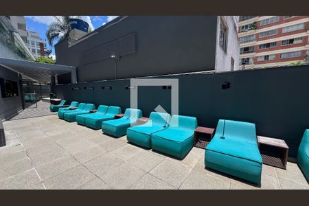 Apartamento para alugar com 19m², 1 quarto e sem vaga Apartamento para alugar com 19m², 1 quarto e sem vagaPiscina